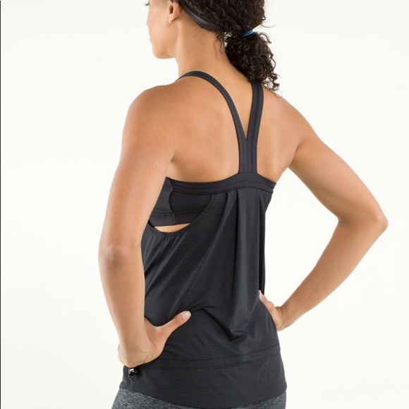 Lululemon Rest Less Tank - Black - Picture 2 of 6